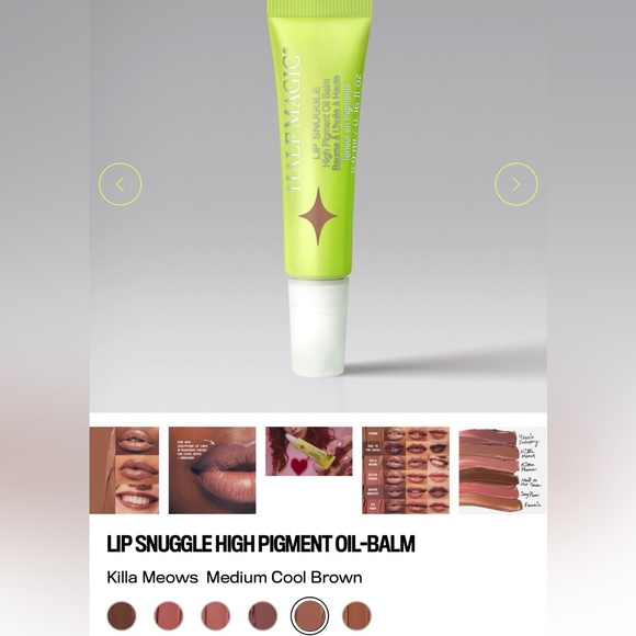 Half Magic Other - Half Magic Lip Snuggle High Pigment Oil-Balm color Kila meows